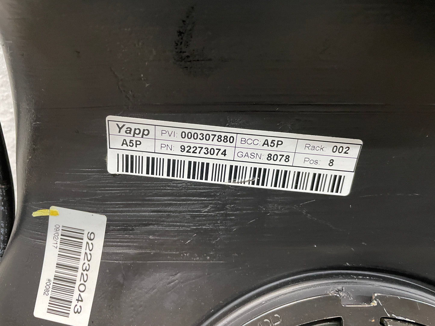 2017 Chevy SS Sedan Complete Fuel Gas Tank and Charcoal Canister OEM - Day's Parts Yard