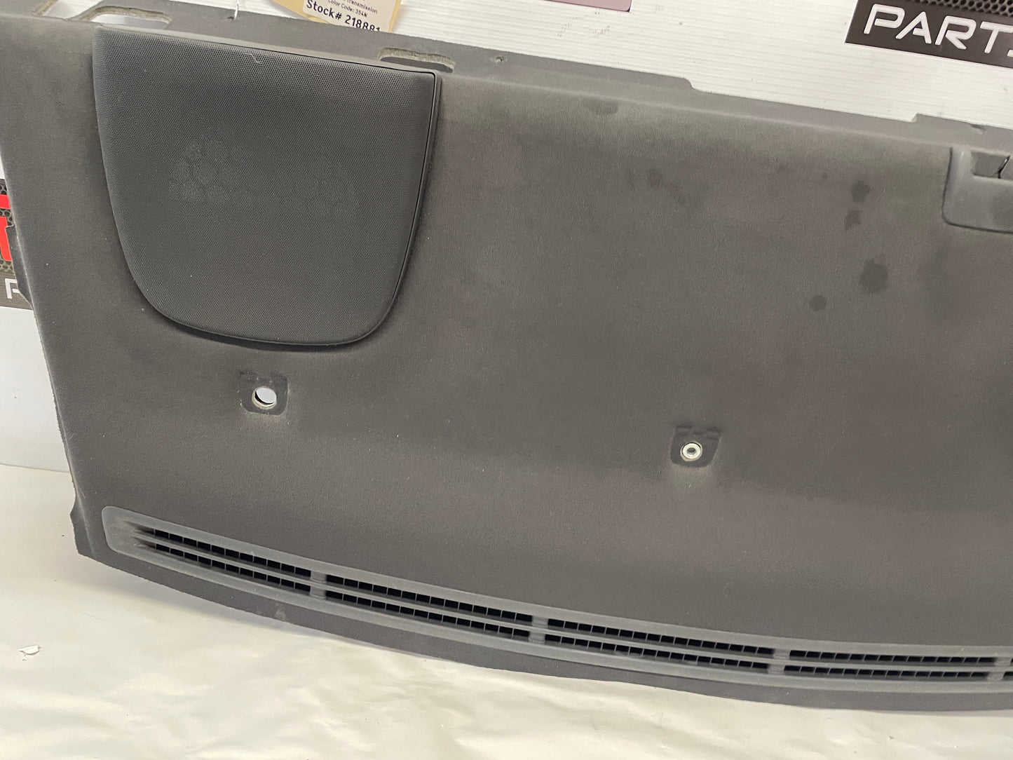 2009 Pontiac G8 GT Rear Package Shelf Deck Tray Trim OEM - Day's Parts Yard