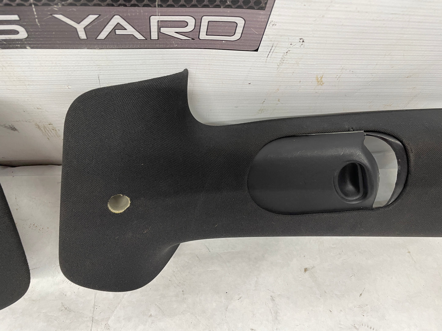 2006 Pontiac GTO RH & LH Interior Upper B Pillar Seat Belt Trim OEM - Day's Parts Yard