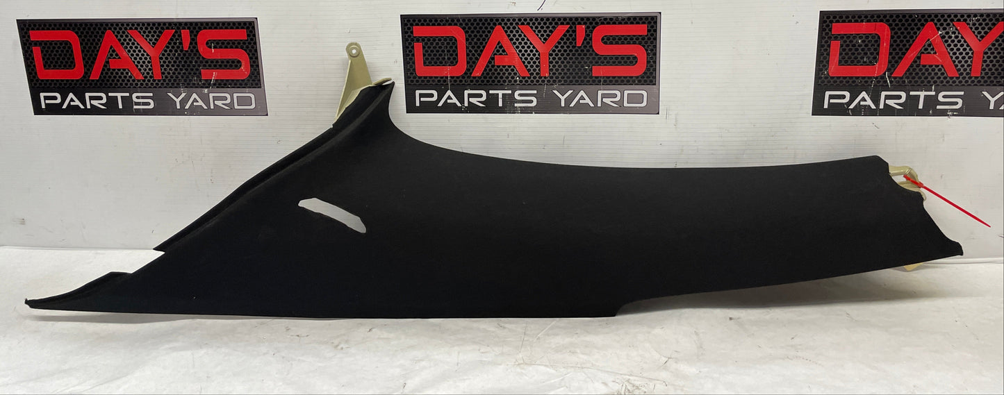 2006 Pontiac GTO RH Passenger Rear Interior C Pillar Seat Belt Cover Trim Panel OEM - Day's Parts Yard
