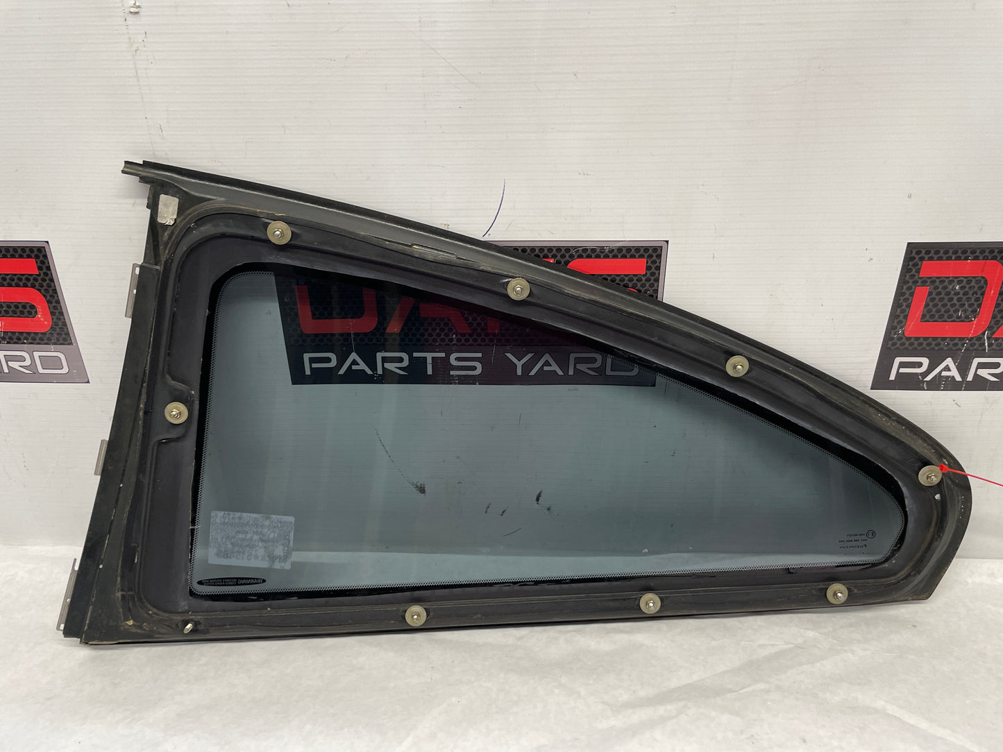 2006 Pontiac GTO RH Passenger Rear Quarter Window Glass OEM - Day's Parts Yard