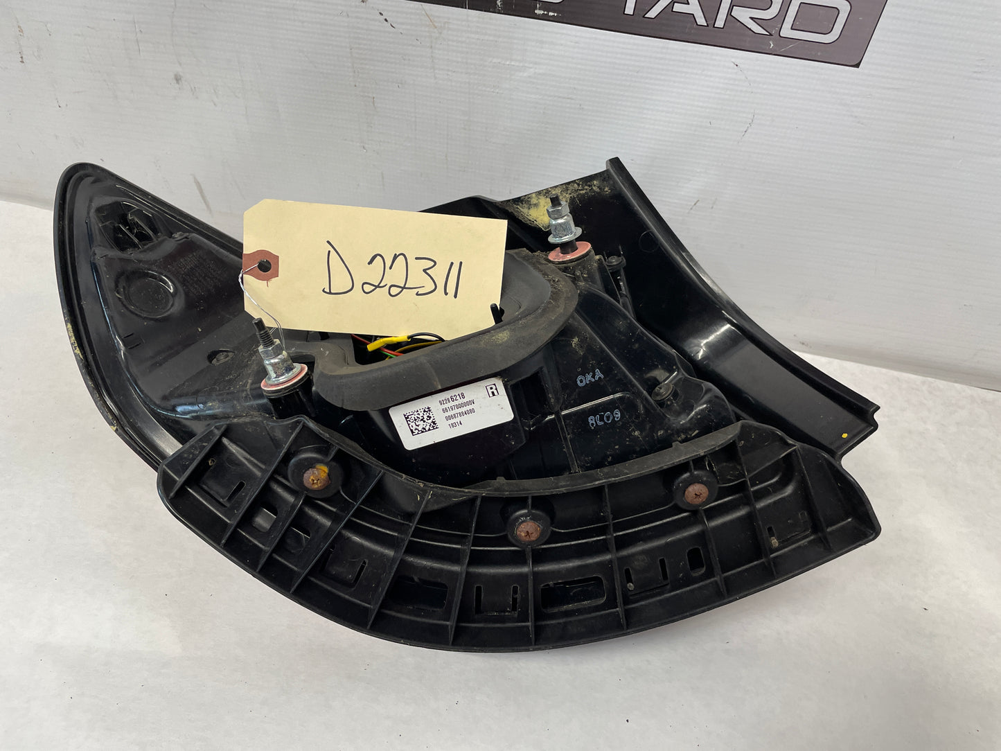 2017 Chevy SS Sedan RH Passenger Outer Tail Light Taillight Lamp OEM - Day's Parts Yard