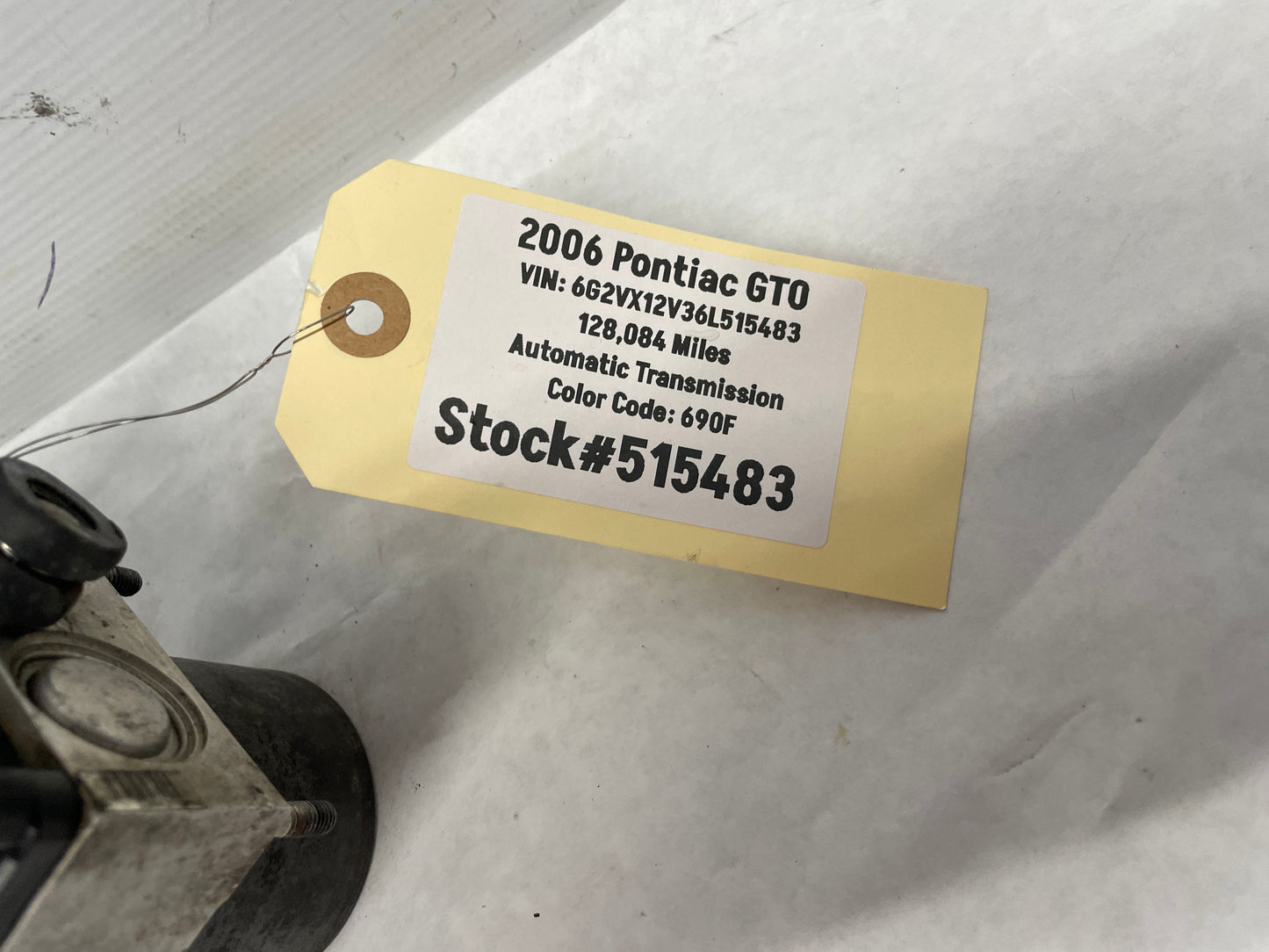 2006 Pontiac GTO ABS Anti Lock Brake Control Module Valve OEM - Day's Parts Yard