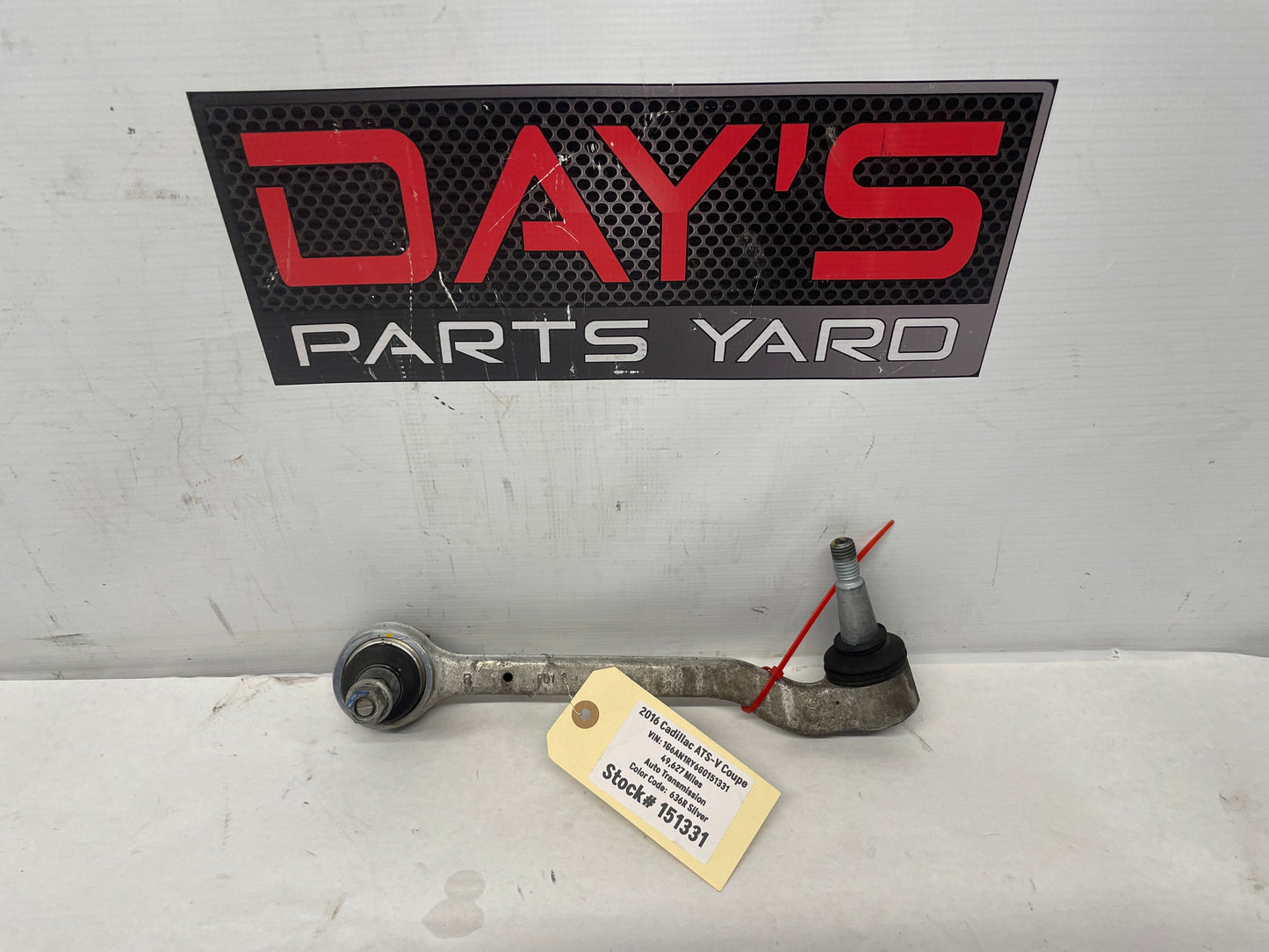 2016 Cadillac ATS-V Coupe RH Passenger Front Lower Rear Control Arm Link OEM - Day's Parts Yard
