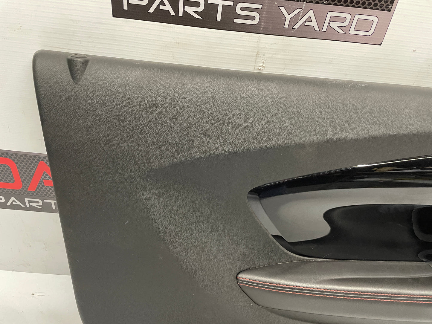 2014 Chevy Camaro ZL1 Convertible LH Driver Interior Door Panel Trim Carbon Flash OEM - Day's Parts Yard