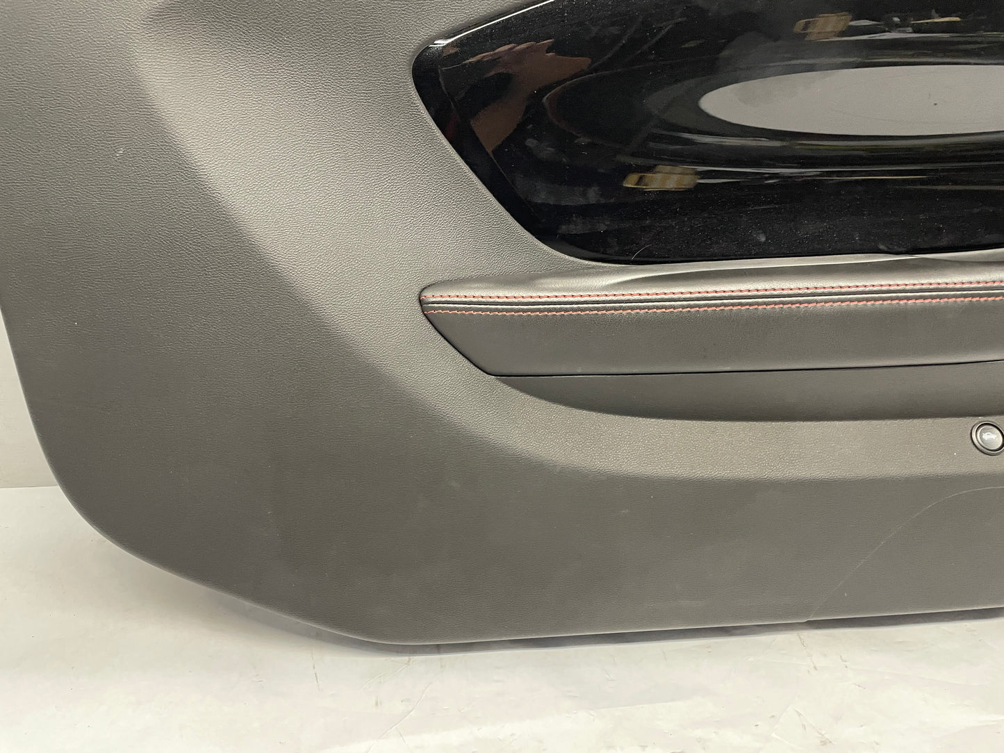 2014 Chevy Camaro ZL1 Convertible LH Driver Interior Door Panel Trim Carbon Flash OEM - Day's Parts Yard