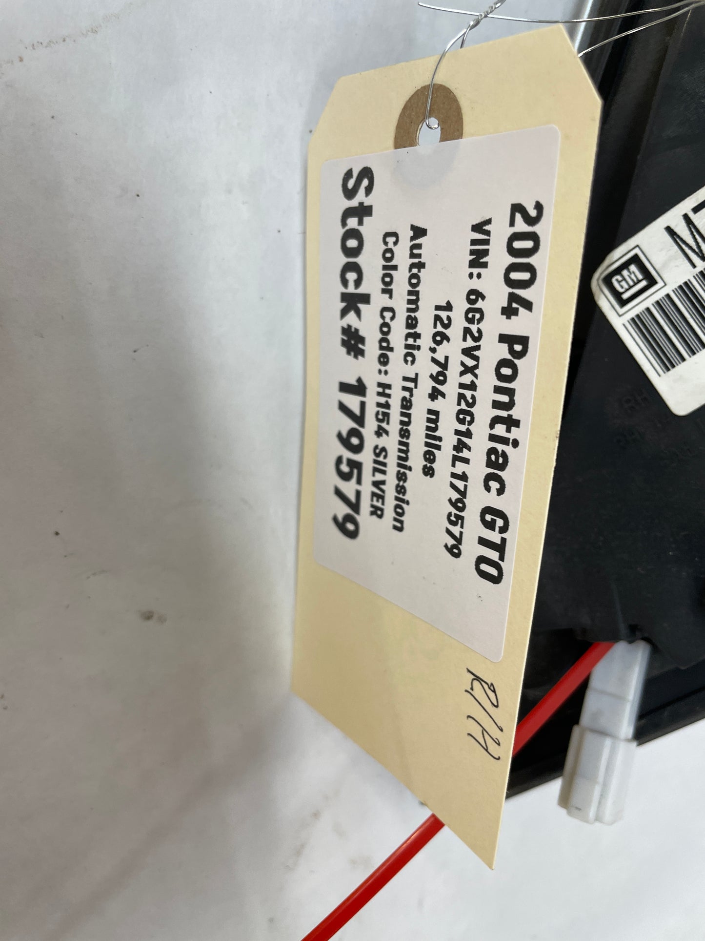 2004 Pontiac GTO RH Passenger Exterior Outside Mirror OEM