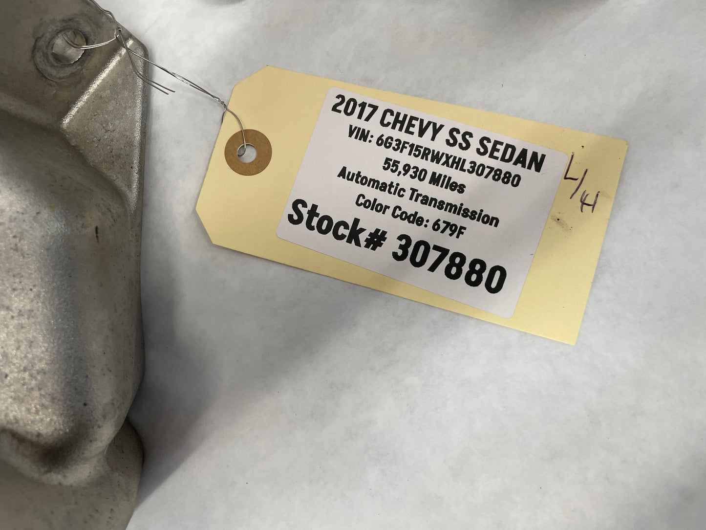 2017 Chevy SS Sedan RH & LH Engine Motor Mounts - Day's Parts Yard