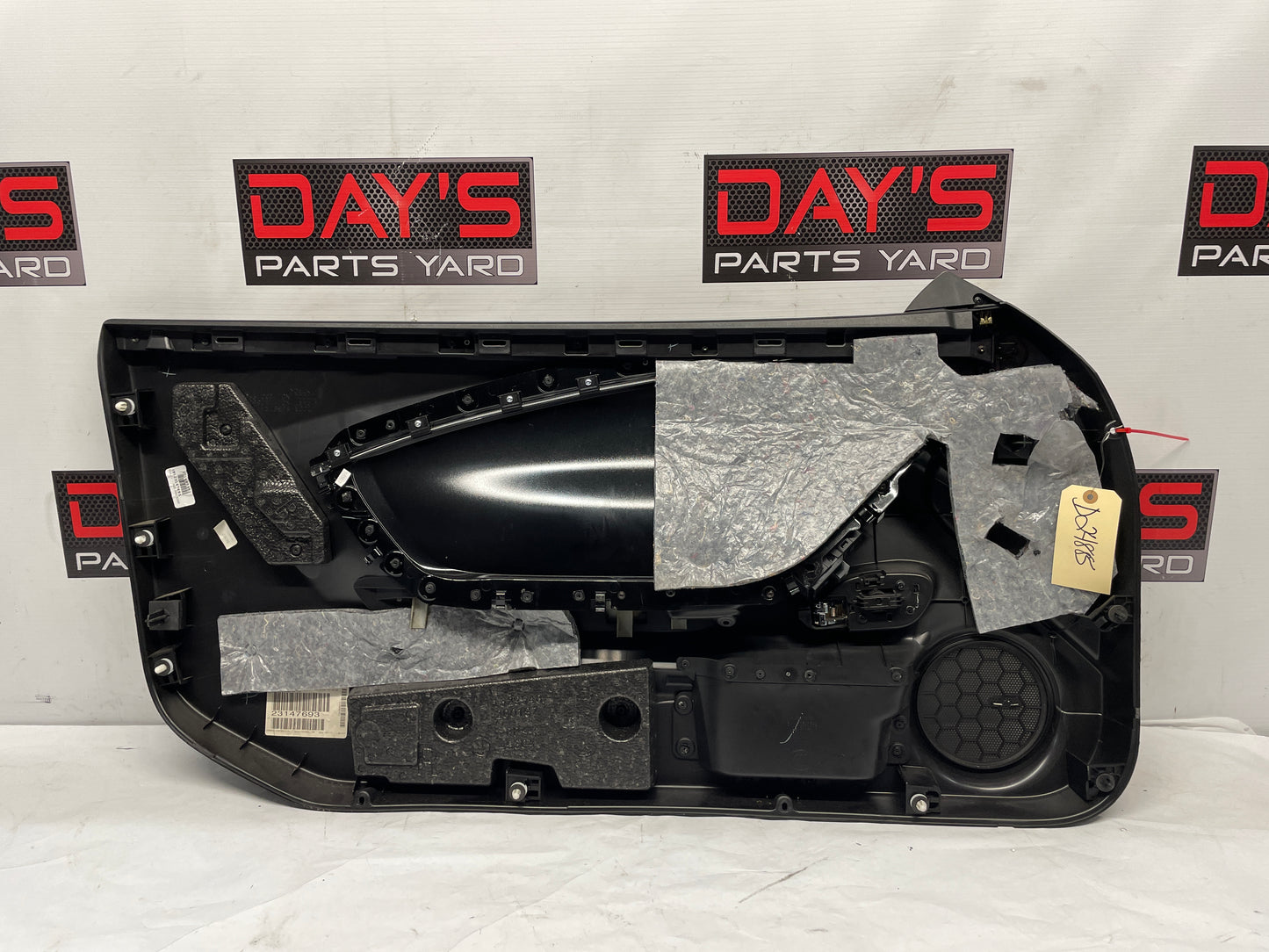 2014 Chevy Camaro ZL1 Convertible RH Passenger Interior Door Panel Trim Carbon Flash OEM - Day's Parts Yard