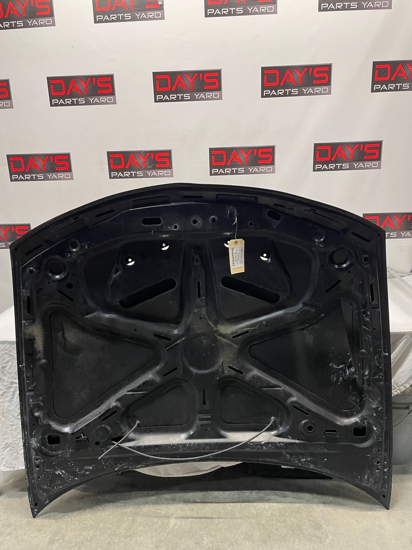 2006 Pontiac GTO Hood Assembly Black OEM - Day's Parts Yard