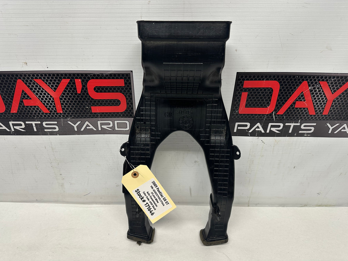 2009 Pontiac G8 A/C Heater HVAC Rear Floor Console Air Vent Duct OEM - Day's Parts Yard