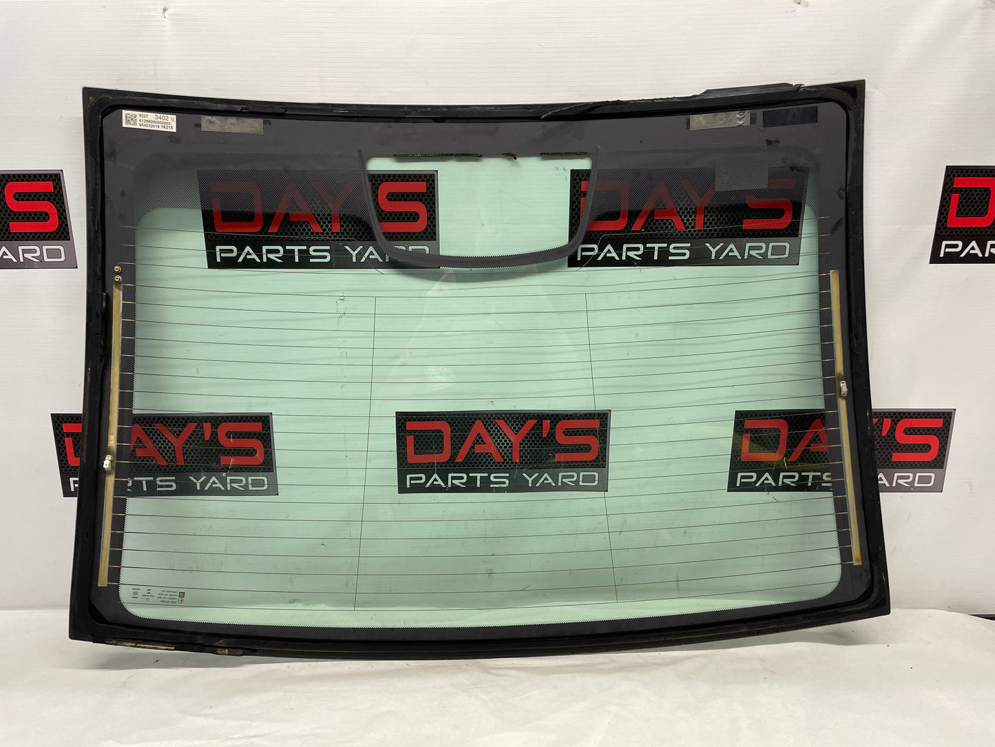 2017 Chevy SS Sedan Rear Back Glass Windshield Window OEM LOCAL PICK UP - Day's Parts Yard