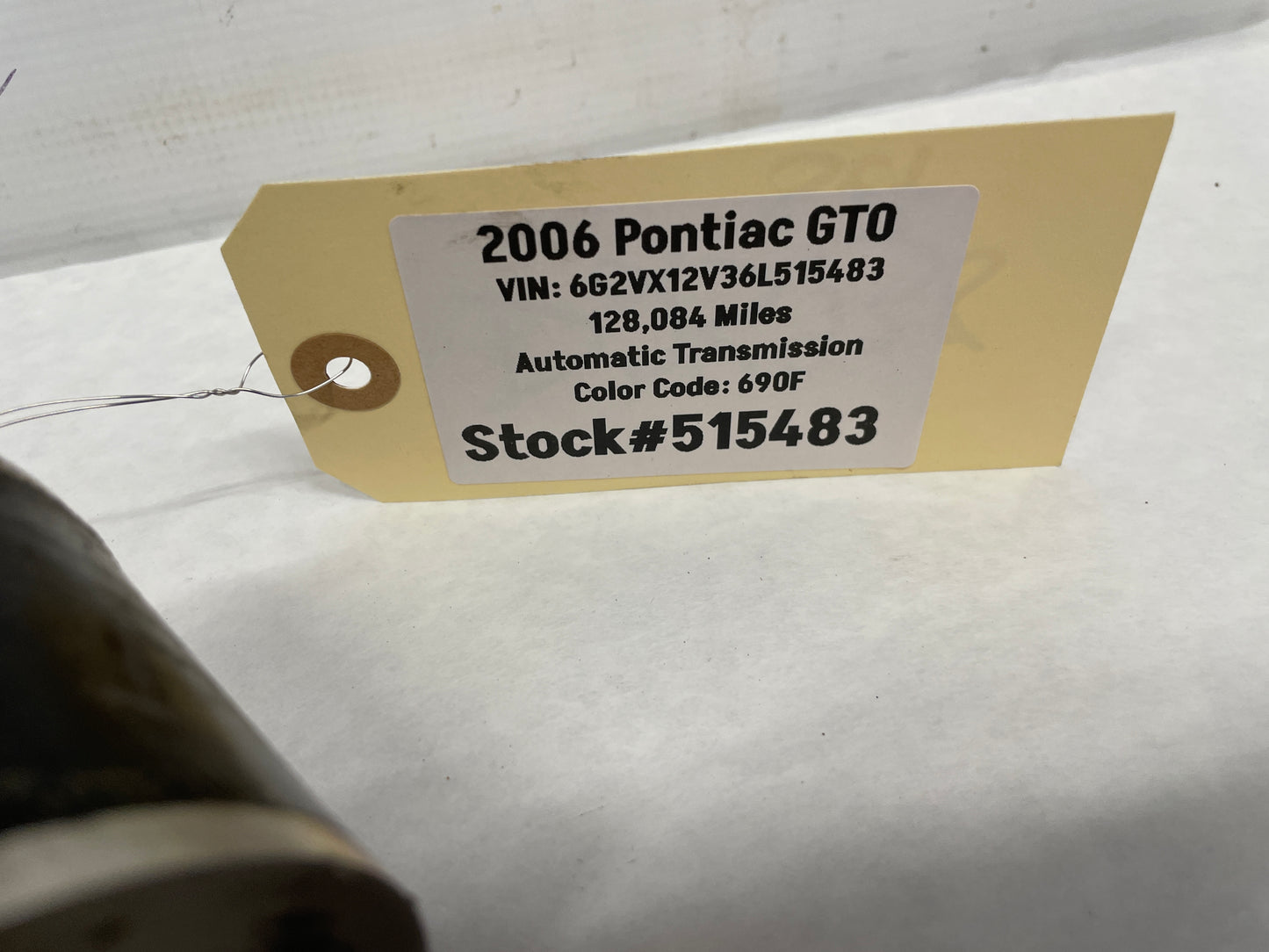 2006 Pontiac RH & LH Motor Mounts Aftermarket OEM - Day's Parts Yard