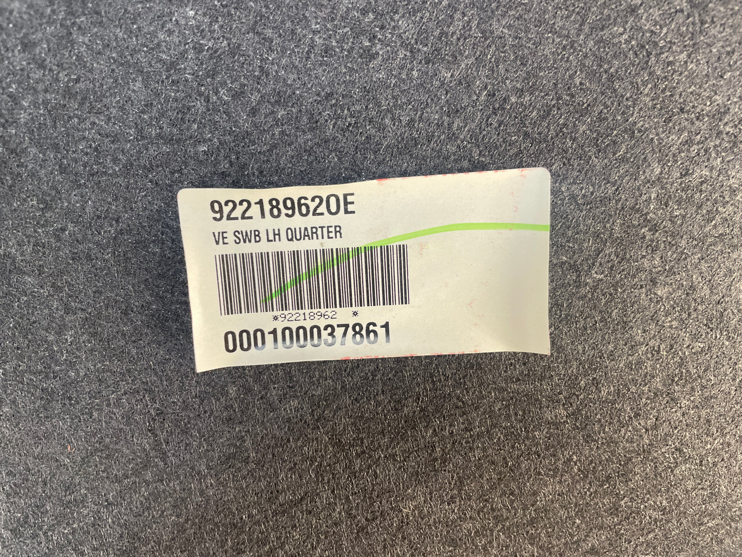 2009 Pontiac G8 GT RH & LH Interior Trunk Quarter Cargo Carpet Trim Panel Cover OEM - Day's Parts Yard