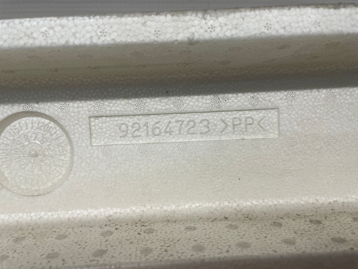 2006 Pontiac GTO Rear Bumper Impact Absorber Foam OEM - Day's Parts Yard