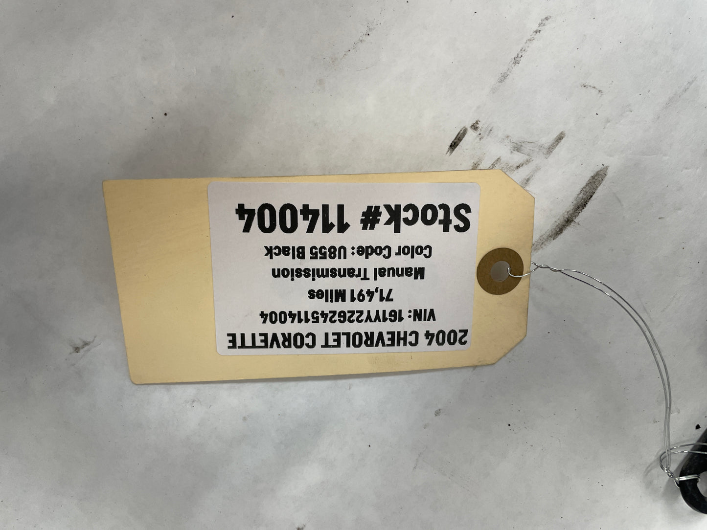 2004 Chevy C5 Corvette LH Driver Fog Light Lamp Deflector Bezel OEM - Day's Parts Yard