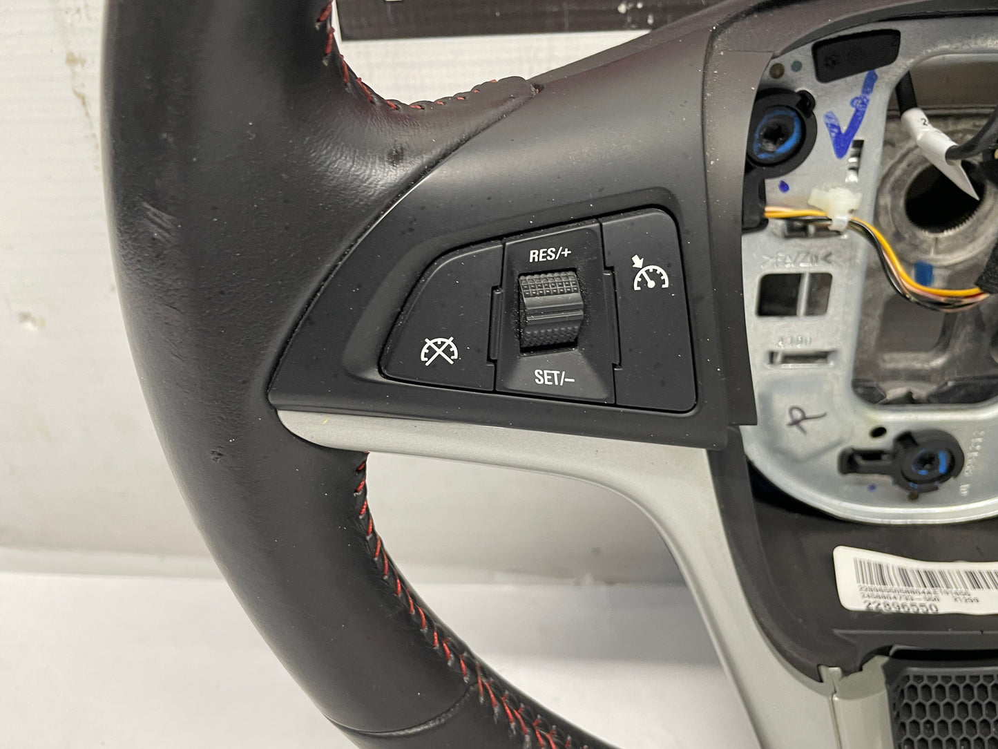 2014 Chevy Camaro ZL1 Convertible Steering Wheel w/ Buttons Black Leather OEM - Day's Parts Yard
