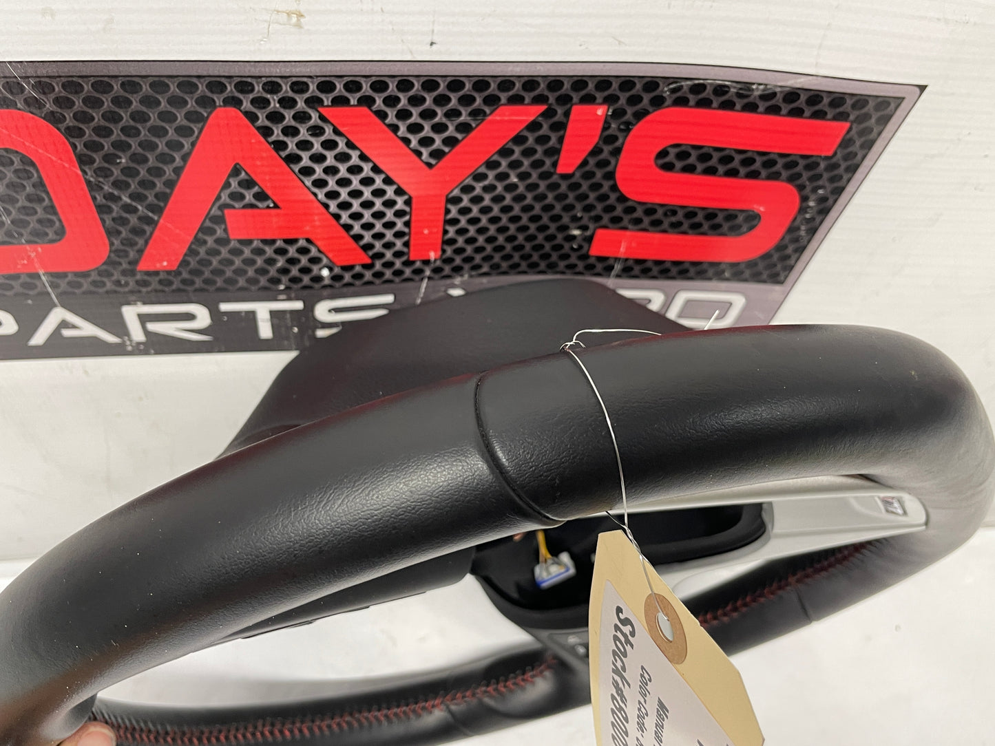 2014 Chevy Camaro ZL1 Convertible Steering Wheel w/ Buttons Black Leather OEM - Day's Parts Yard