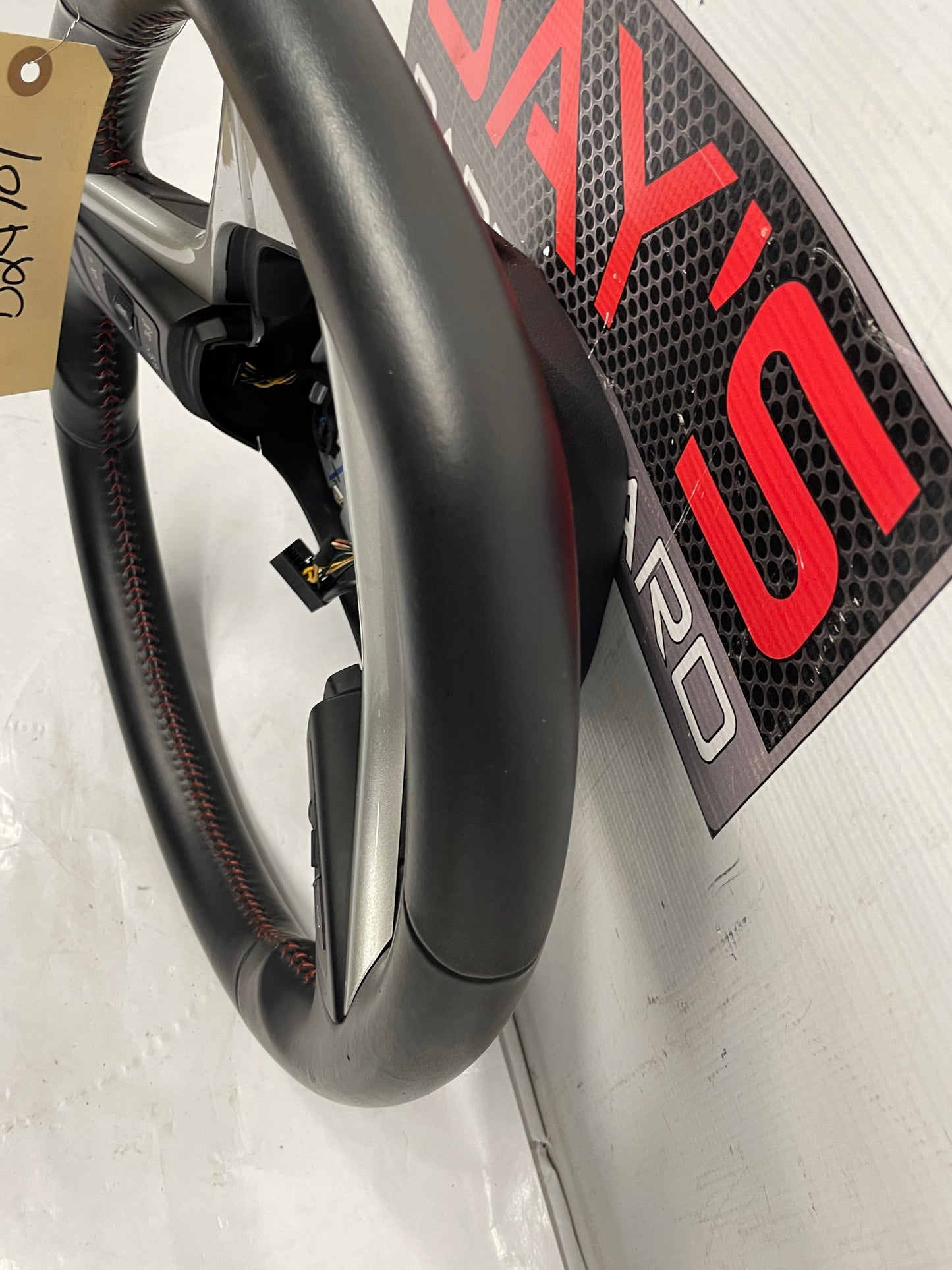 2014 Chevy Camaro ZL1 Convertible Steering Wheel w/ Buttons Black Leather OEM - Day's Parts Yard