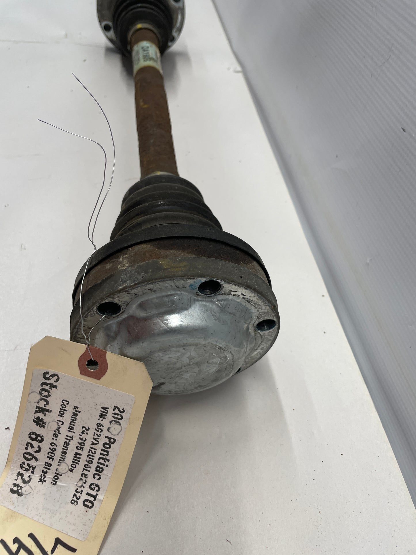 2006 Pontiac GTO Rear LH Driver CV Axle Half Shaft OEM - Day's Parts Yard