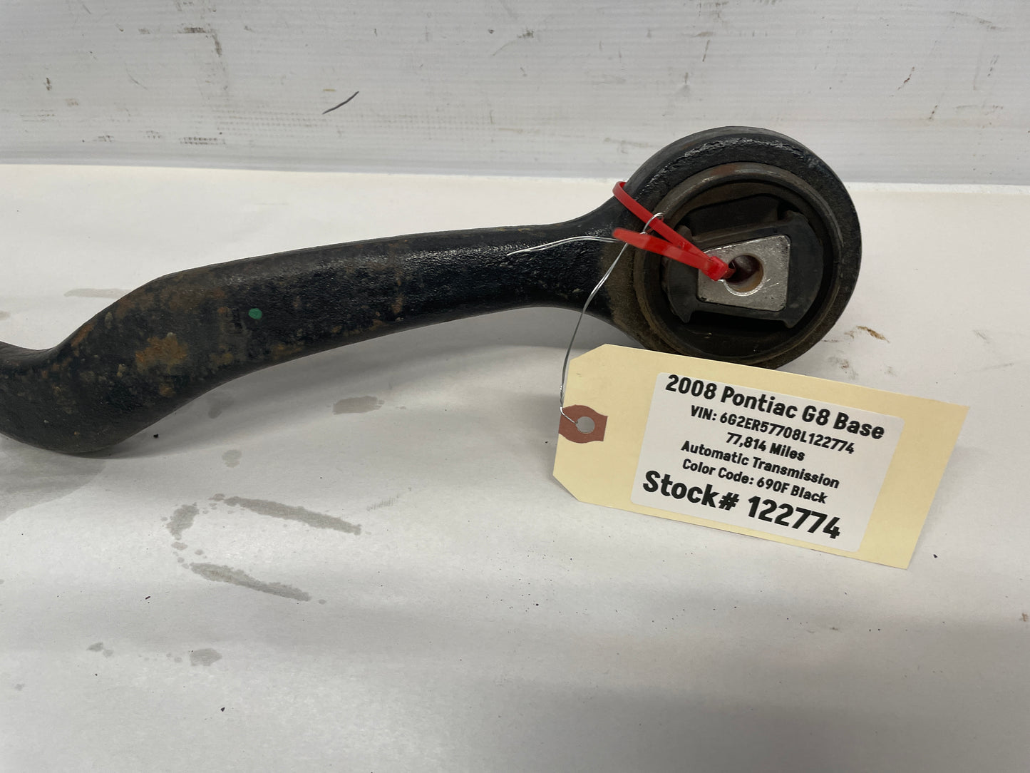 2008 Pontiac G8 RH Passenger Front Lower Control Arm OEM - Day's Parts Yard