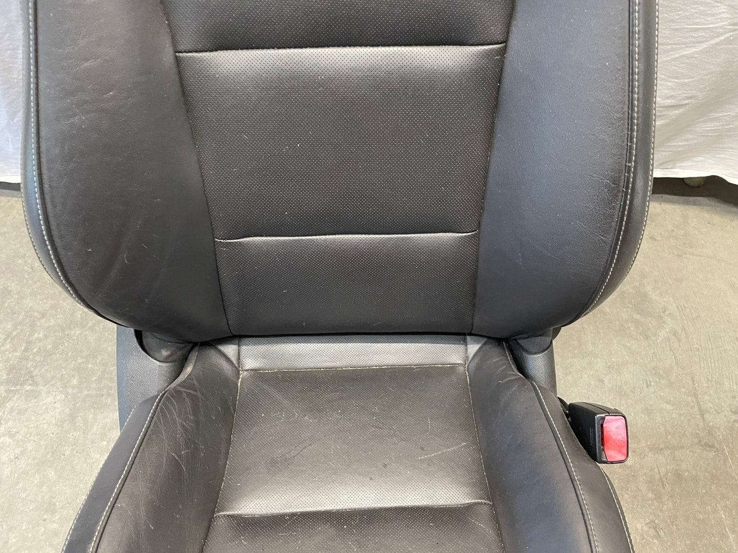 2010 Chevy Camaro SS RH Passenger Front Seat Black Leather OEM