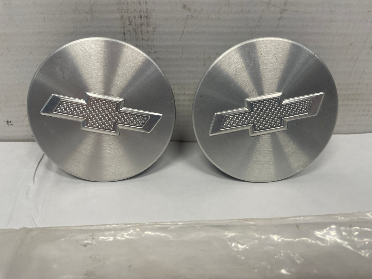 2019 Chevy Camaro SS 2 Wheel Center Caps Silver OEM - Day's Parts Yard