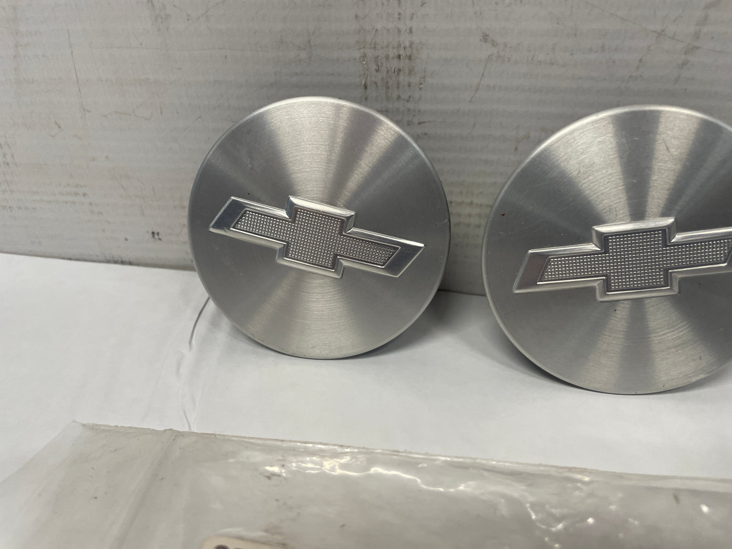 2019 Chevy Camaro SS 2 Wheel Center Caps Silver OEM - Day's Parts Yard