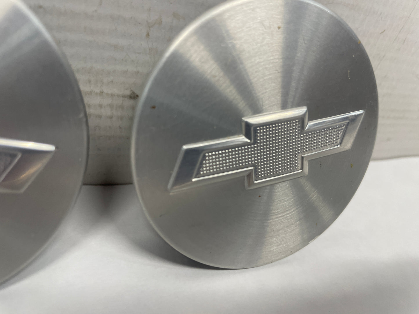 2019 Chevy Camaro SS 2 Wheel Center Caps Silver OEM - Day's Parts Yard