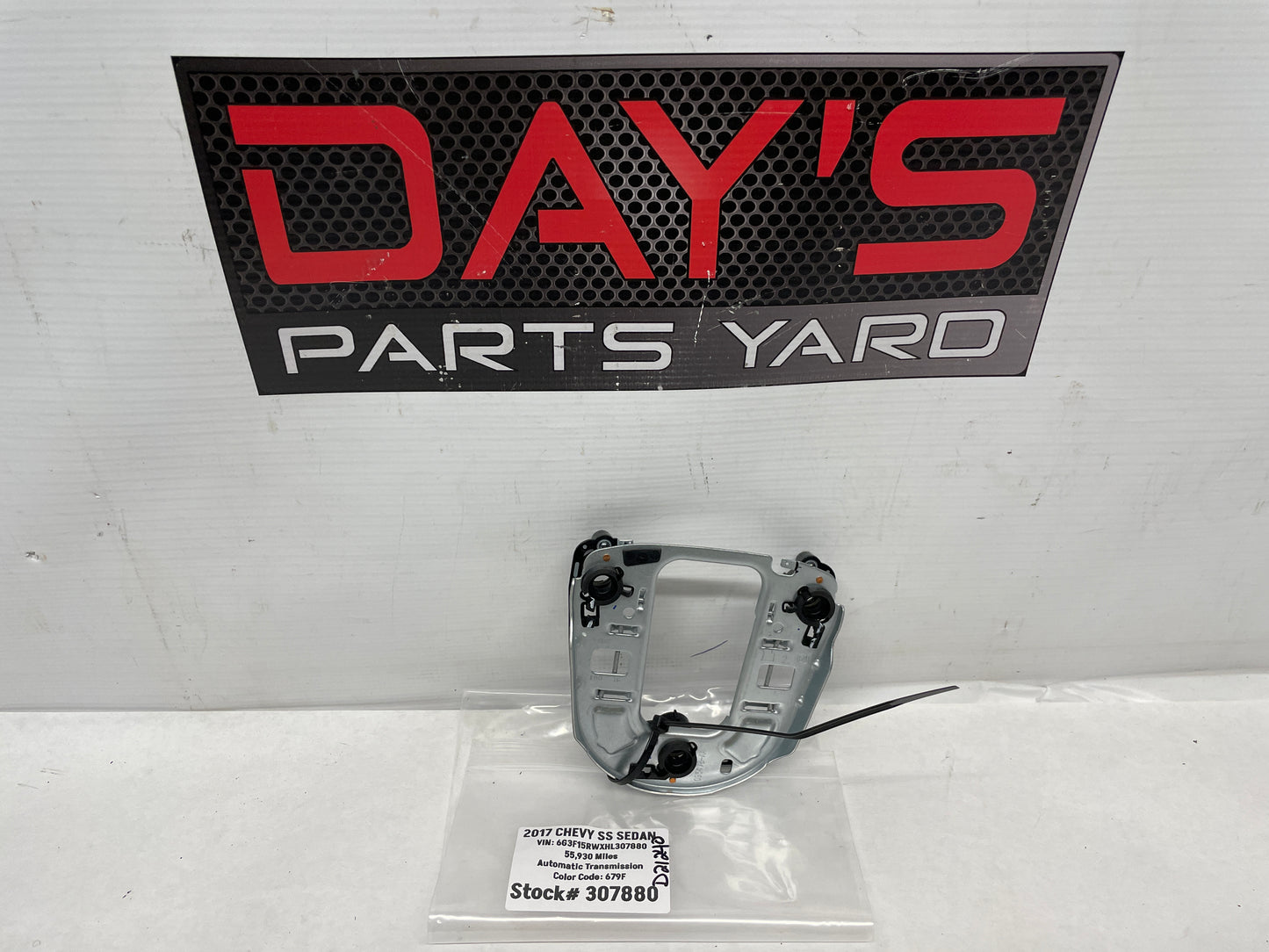 2017 Chevy SS Sedan Steering Wheel Horn Bracket OEM - Day's Parts Yard
