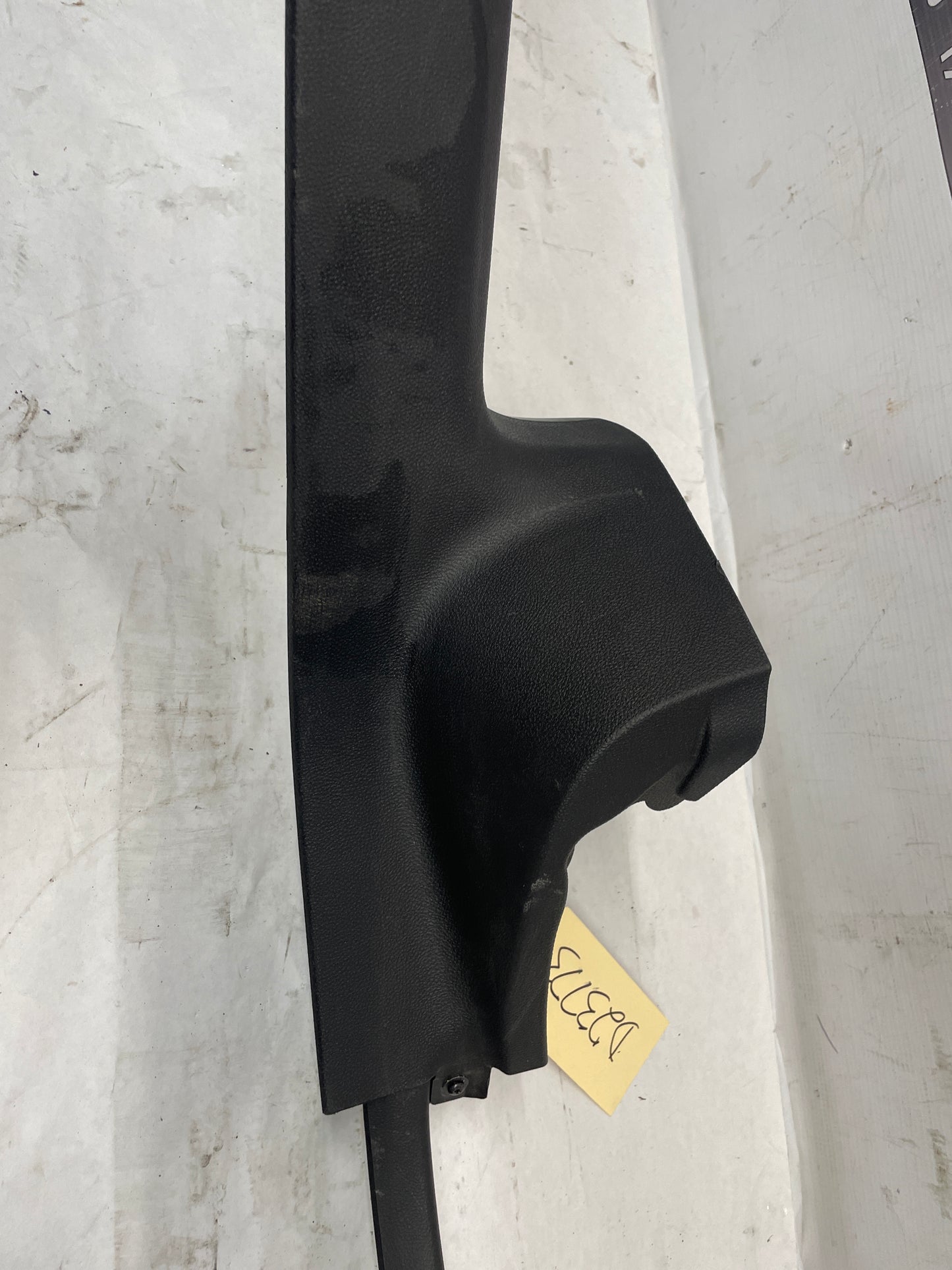 2013 Chevy Caprice LH Driver Rear Interior Quarter Pillar Carpet Retainer Sill Trim Panel OEM - Day's Parts Yard
