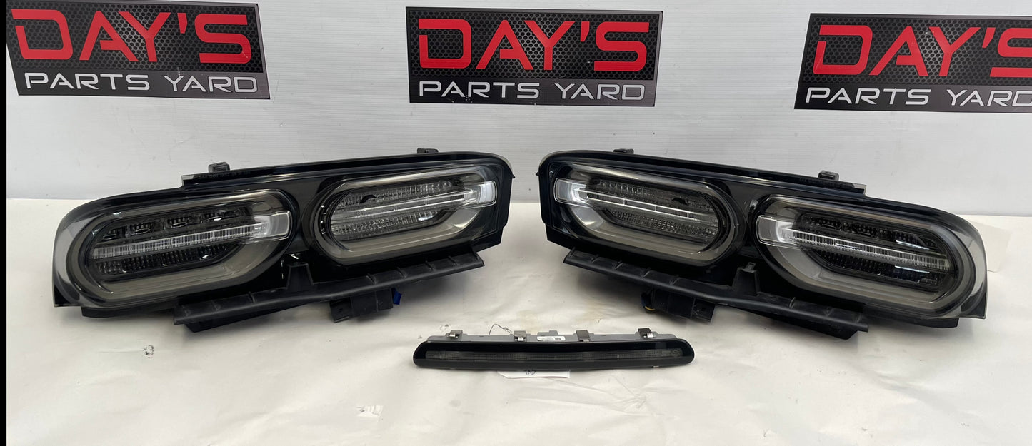 2019 Chevy Camaro ZL1 Smoked Clear Tail Light Taillight 3rd Set OEM - Day's Parts Yard