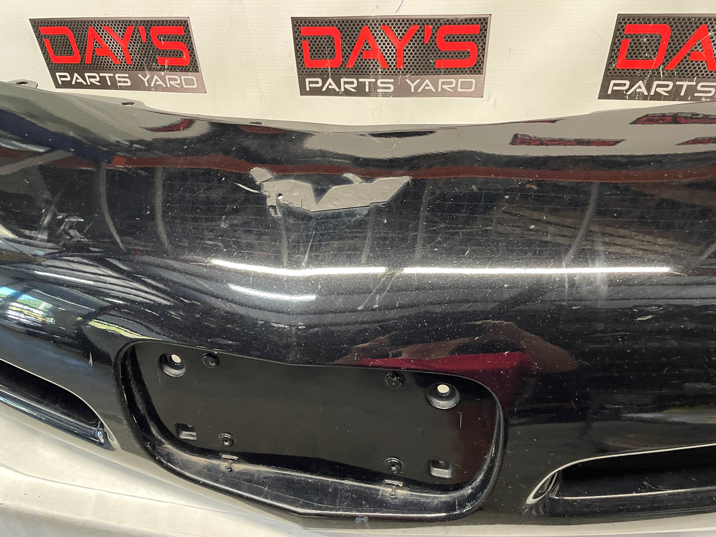 2004 Chevy Corvette Front Bumper Cover Black OEM