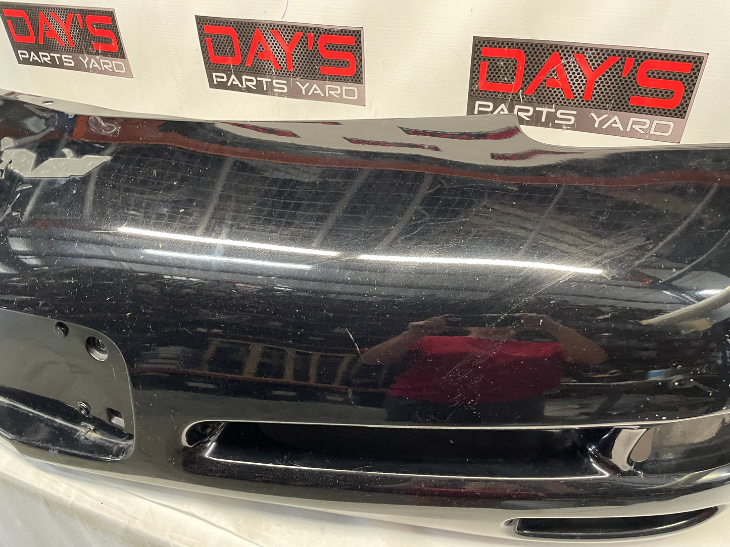 2004 Chevy Corvette Front Bumper Cover Black OEM