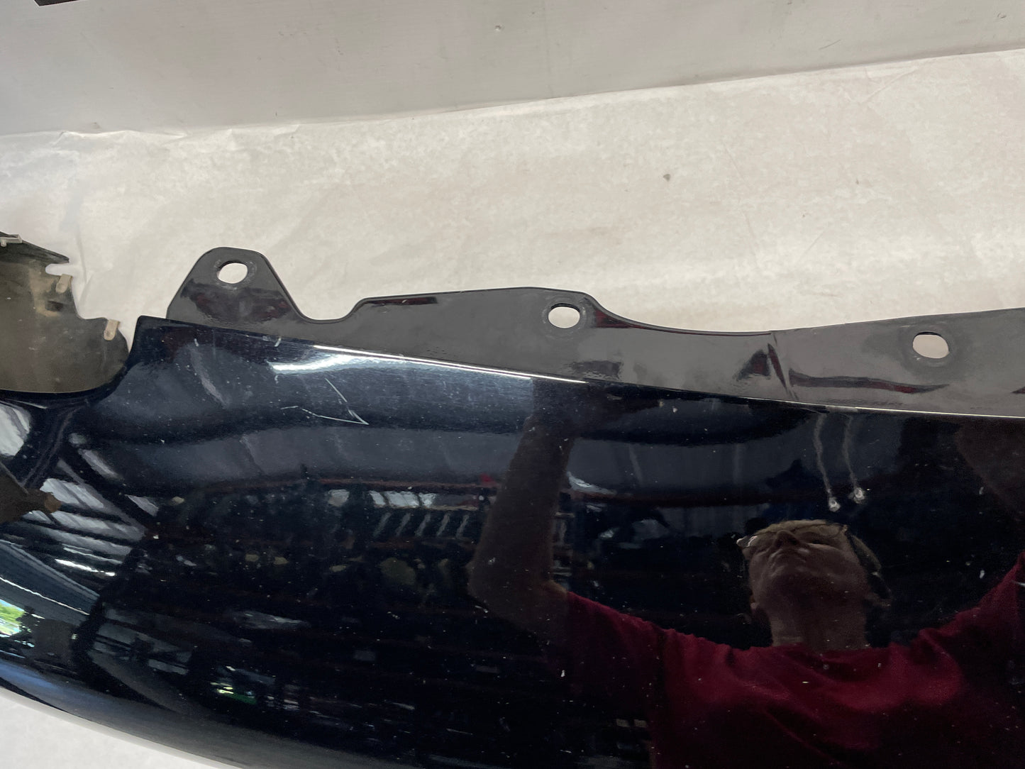 2004 Chevy Corvette Front Bumper Cover Black OEM