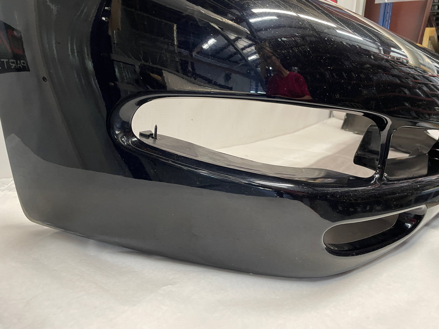 2004 Chevy Corvette Front Bumper Cover Black OEM