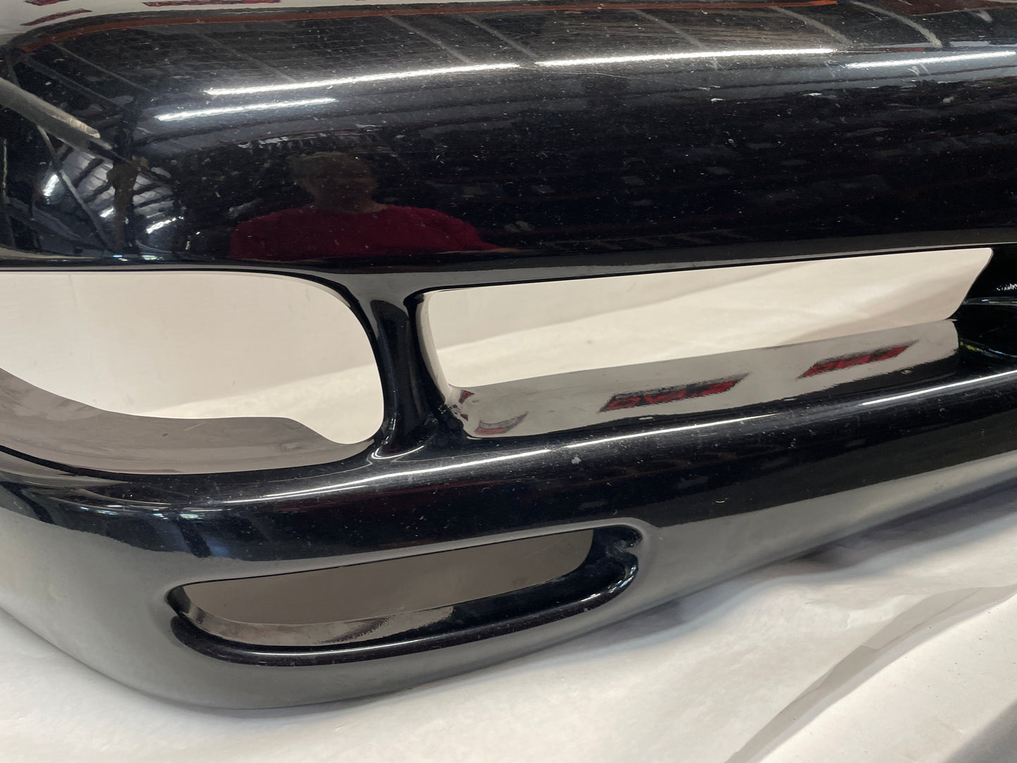 2004 Chevy Corvette Front Bumper Cover Black OEM