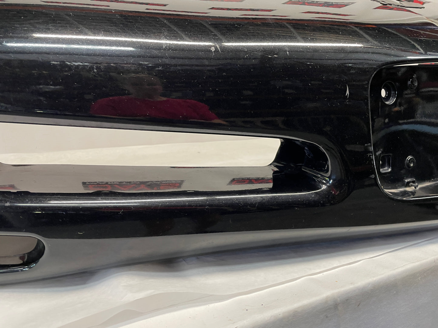2004 Chevy Corvette Front Bumper Cover Black OEM