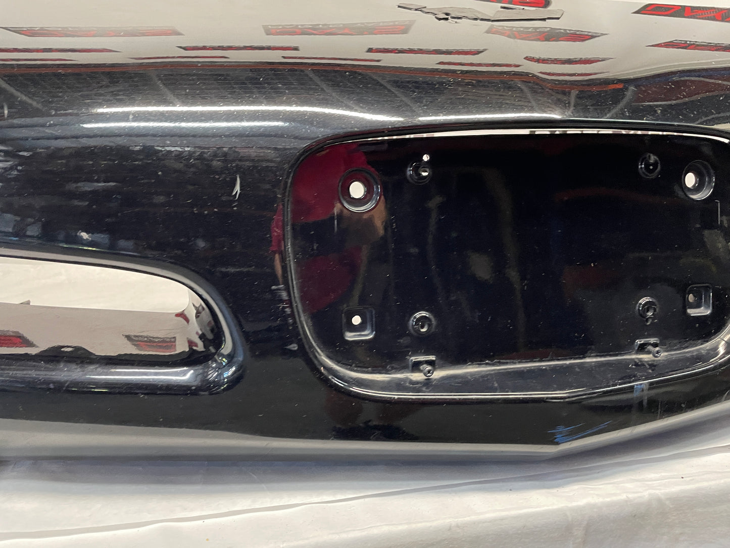 2004 Chevy Corvette Front Bumper Cover Black OEM