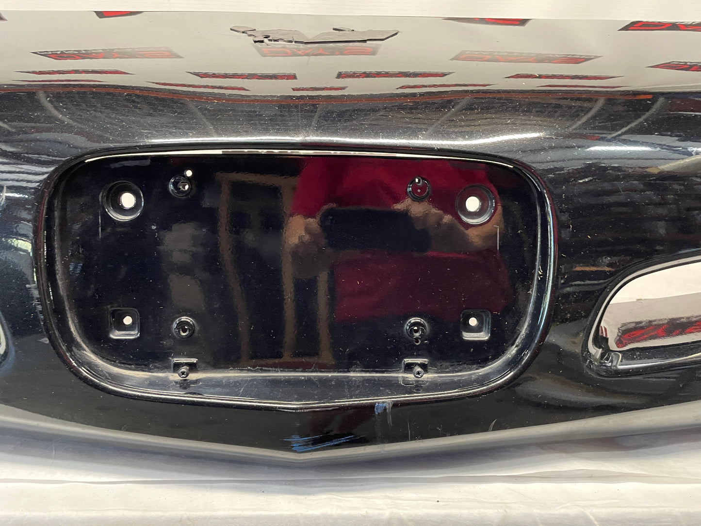 2004 Chevy Corvette Front Bumper Cover Black OEM