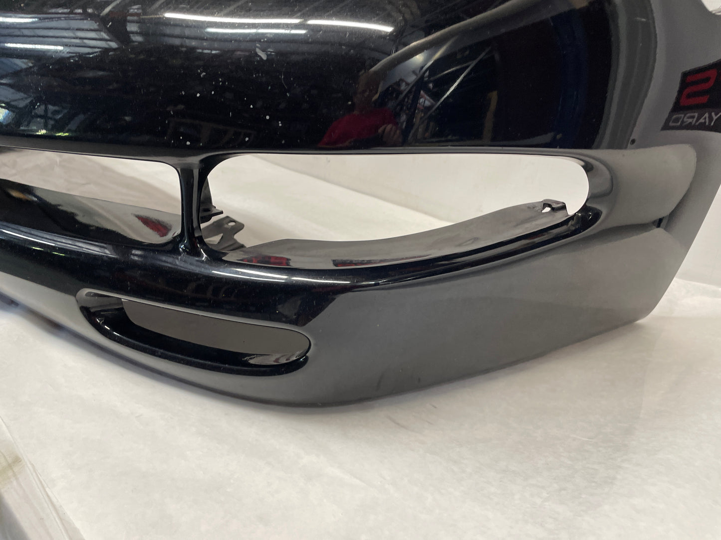 2004 Chevy Corvette Front Bumper Cover Black OEM