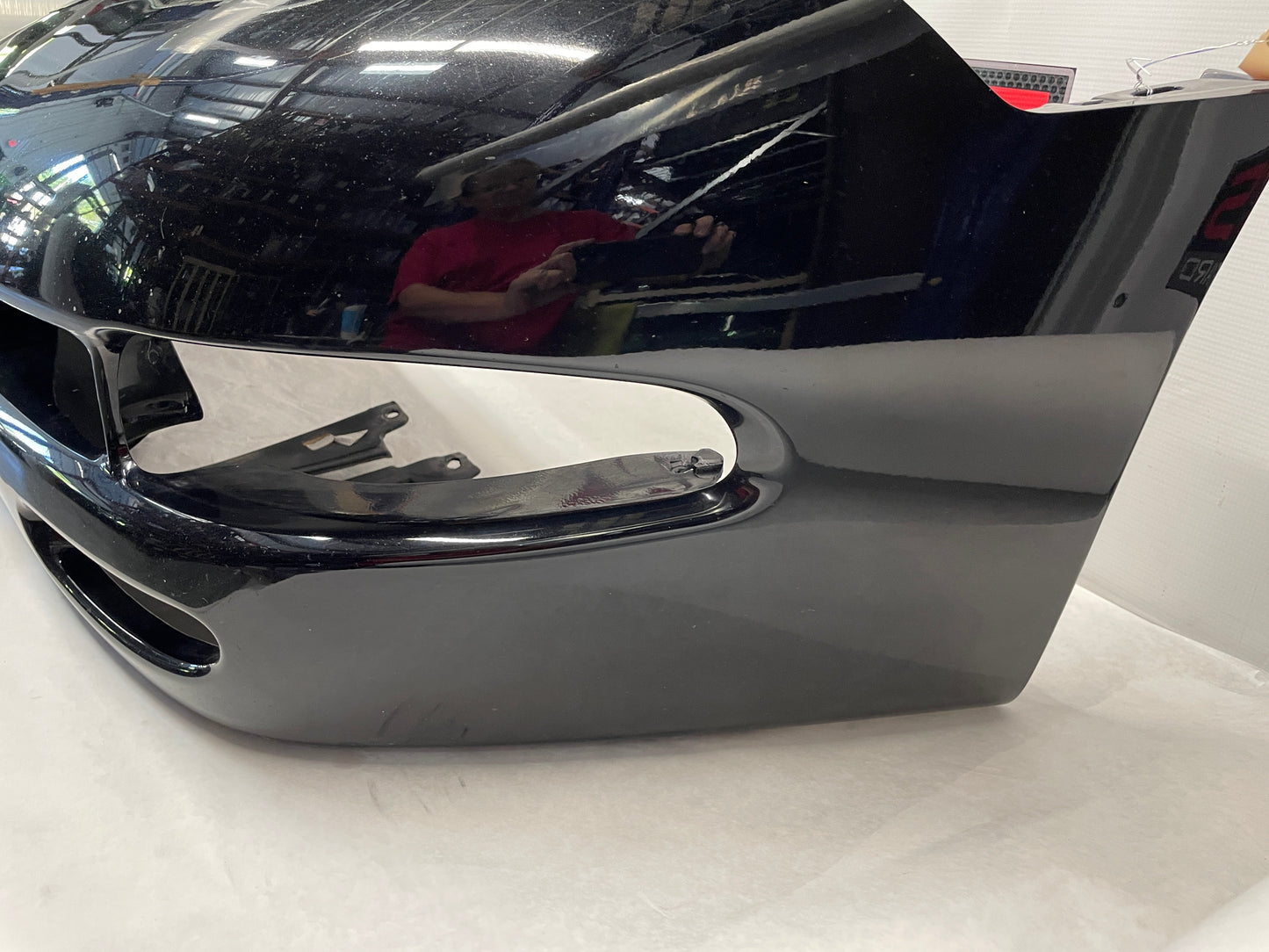 2004 Chevy Corvette Front Bumper Cover Black OEM