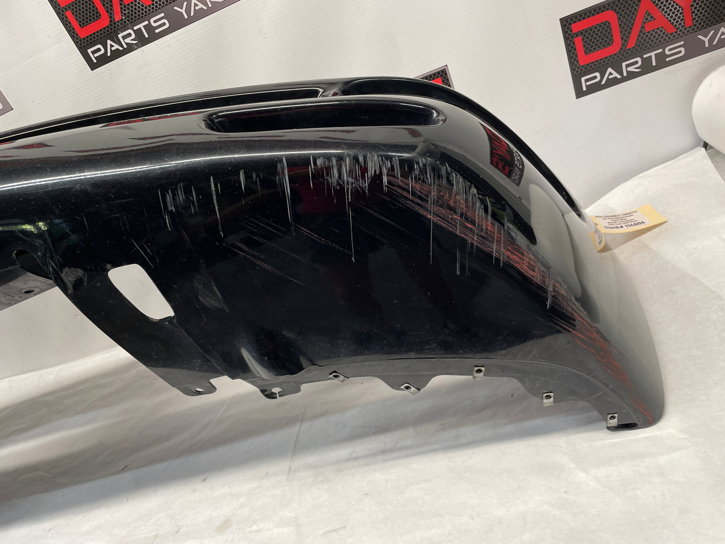 2004 Chevy Corvette Front Bumper Cover Black OEM