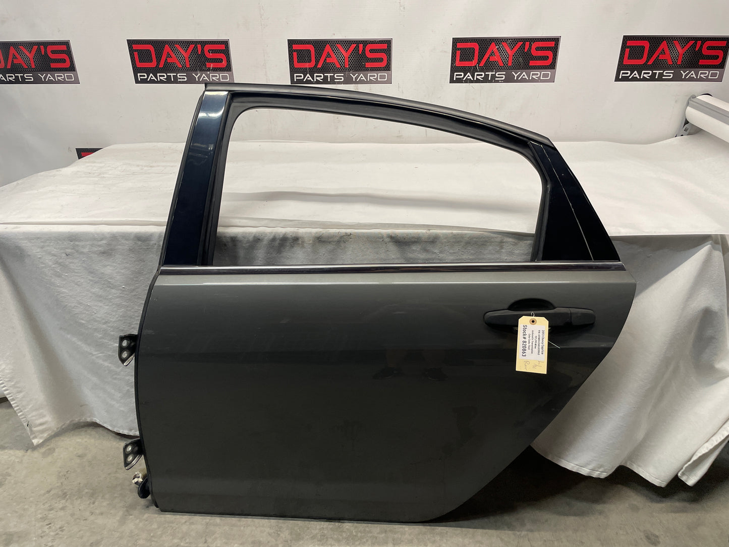 2013 Chevy Caprice LH Driver Rear Exterior Door OEM - Day's Parts Yard