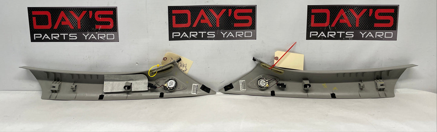 2014 Chevy SS Sedan RH & LH Interior A Pillar Trim Moldings OEM - Day's Parts Yard