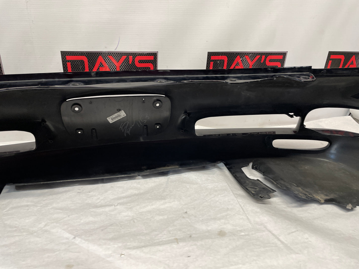 2004 Chevy Corvette Front Bumper Cover Black OEM