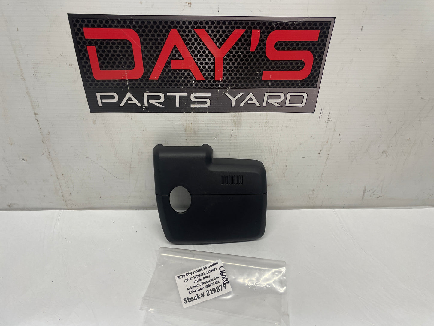 2016 Chevrolet SS Sedan Rearview Mirror Camera Cover Bezel Trim Molding OEM - Day's Parts Yard