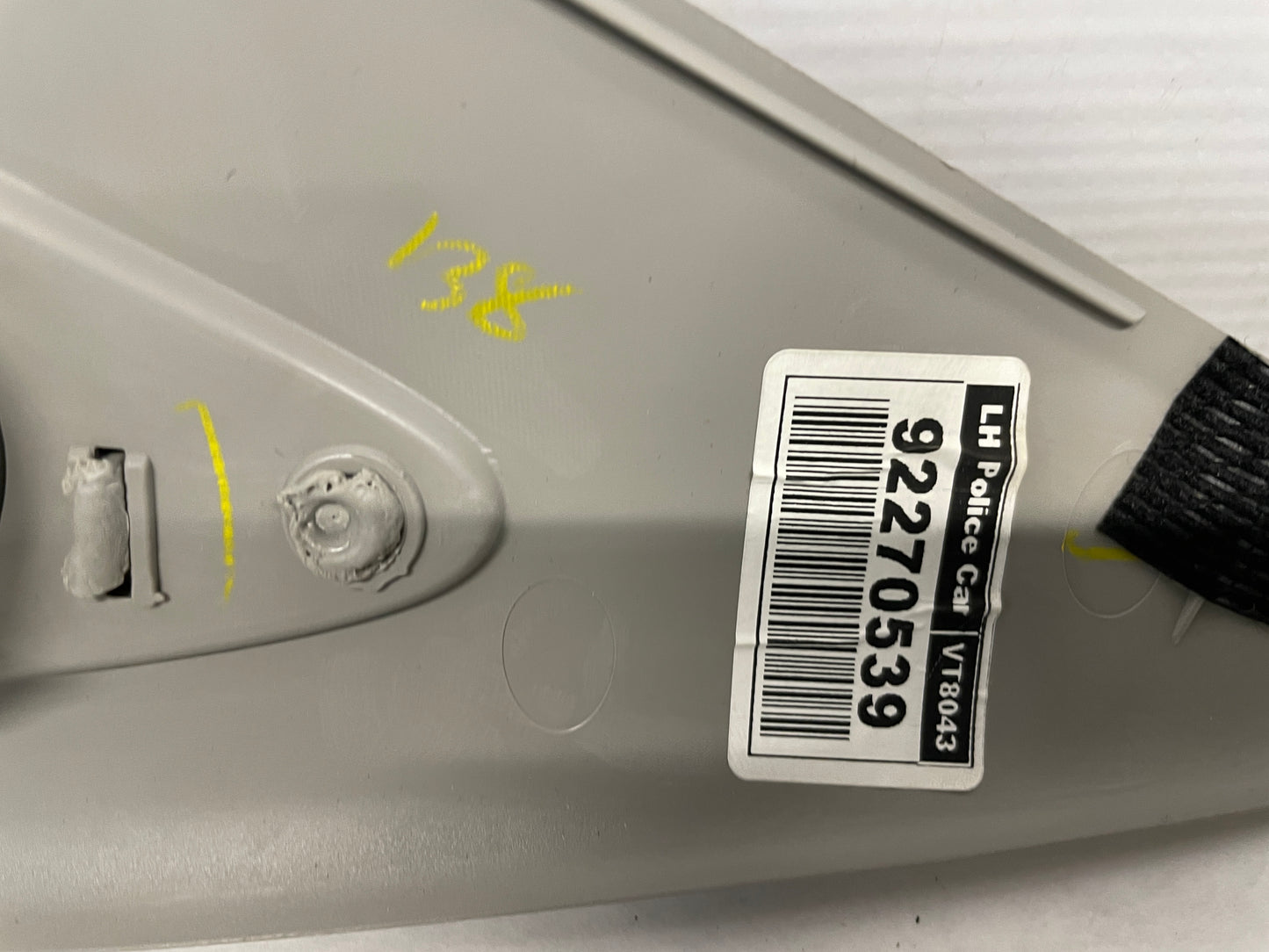 2014 Chevy SS Sedan RH & LH Interior A Pillar Trim Moldings OEM - Day's Parts Yard