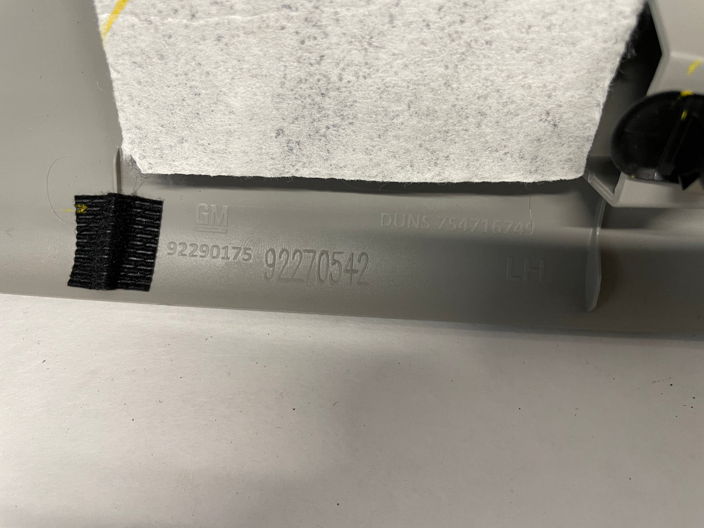 2014 Chevy SS Sedan RH & LH Interior A Pillar Trim Moldings OEM - Day's Parts Yard