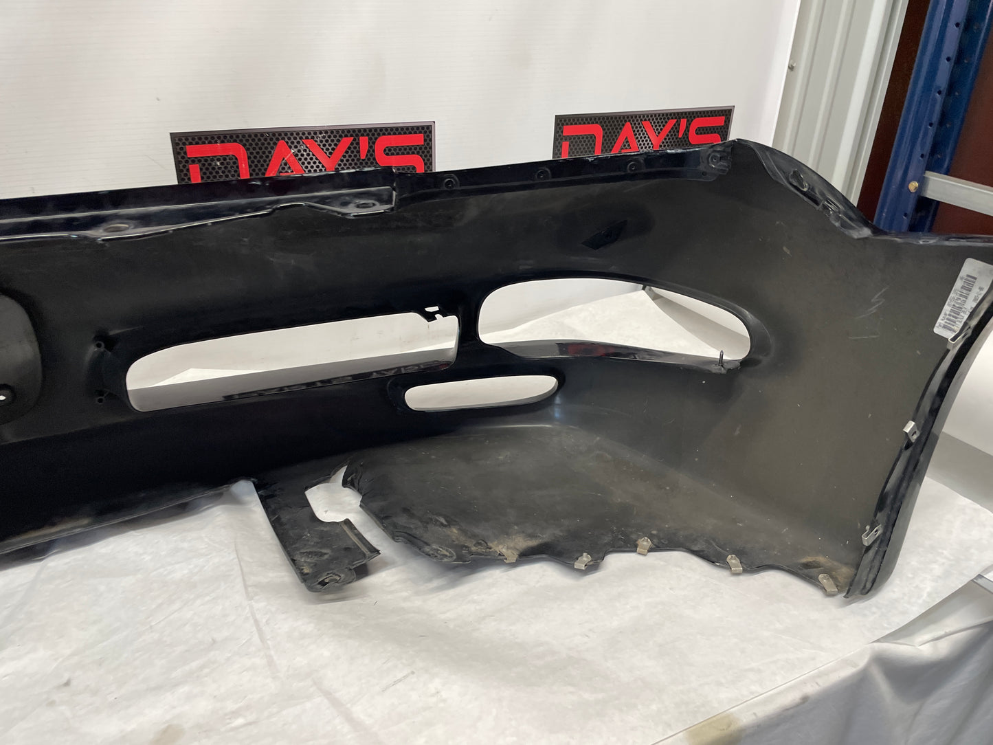 2004 Chevy Corvette Front Bumper Cover Black OEM